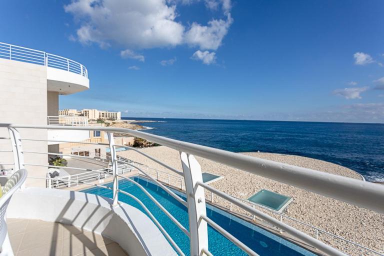 Apartamento Waters-Edge Complex Marsaskala Exterior foto