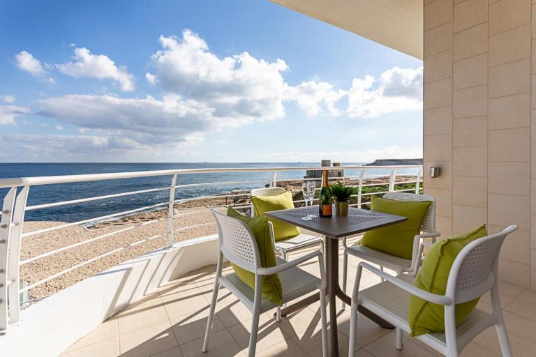 Apartamento Waters-Edge Complex Marsaskala Exterior foto